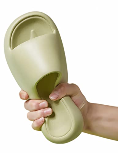 Summer Slippers Thick Bottom Bathroom Anti-Slip Slippers Home Fashion Outside Slippers (Pink, Adult, Women, Numeric_7, Numeric_Range, Us_Footwear_Size_System, Numeric_7_Point_5, Medium) #TOP1