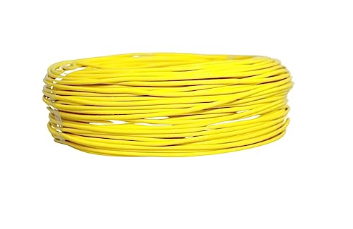 Fio Cabo Flexível 2,5Mm Amarelo - 30 Metros