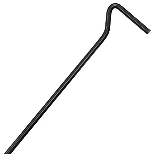 Sunnydaze 26-Inch Long Fire Pit Poker Stick - Outdoor Camping Accessory - Indoor Fireplace Stoker - Steel Camping Tool - Durable Lid Lifter #TOP2