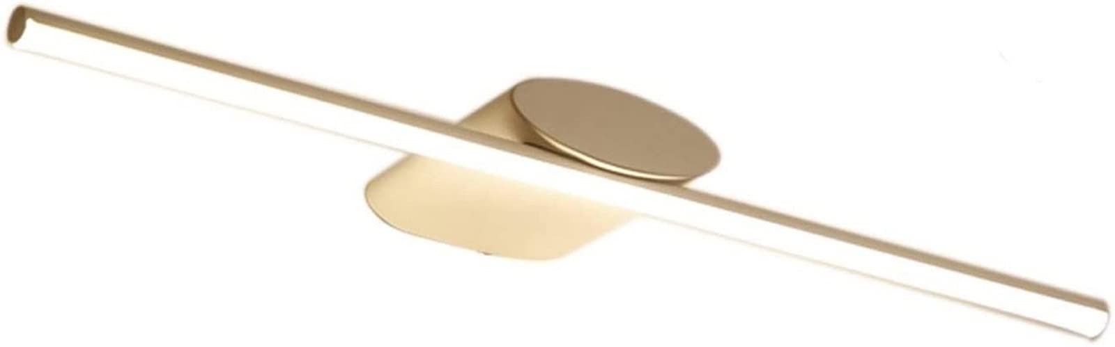 YTBHSHXZ wall Light， Wall Lamp White 40cm/60cm Alloy & Acrylic for Bathroom Bedroom Kitchen(Warm Light,60cm)