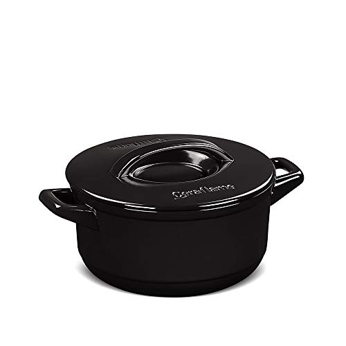 Ceraflame Caçarola de Cerâmica Duo+ 22cm 3,2 Litros Preto