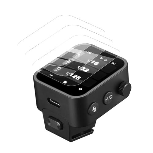 Protector de pantalla para Godox X3 en cristal templado transparente pack de 3 unidades