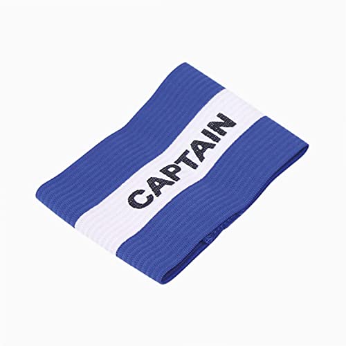 SplaySports Unisexe Captain Arm Band, Bleu/Blanc, Senior Cover