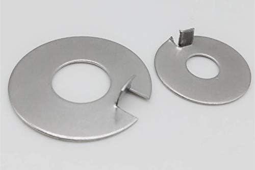 10pcs M12 M14 M16 M18 M20 M22 stainless steel GB856 external tab stop washers outer tongue stop washer (Inner Diameter: M14)