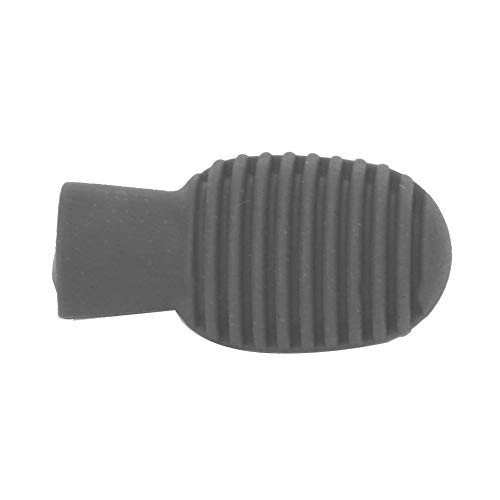 Puntas silenciadoras de baqueta de silicona portátiles, 4 piezas, para práctica silenciosa de batería y reducción de ruido (Gris) miniatura 6