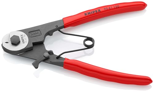 Cortacables KNIPEX 150 mm evita fundas plásticas aplastadas en cables Bowden 6