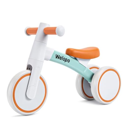 welspo Bicicleta de Equilibrio sin Pedales para Niños a Partir de 1 año, Primera Bicicleta para Niños, Cómoda y Ligera Segura para niños como Regalo y Juguete-roja y Verde