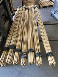 Tonkinstäbe - 1,20 m 10-12 mm Bambusstäbe Rankhilfe Pflanzstäbe (100)