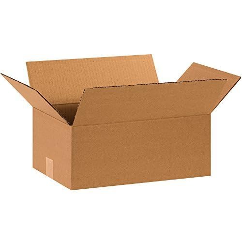 Image of BOX USA Moving Boxes Holds 65lbs, 15 inchL x 10 inchW x 6 inchH (25-Pack) Small - Corrugated Cardboard Box for Shipping, Mailing, Packing, Packaging and Storage