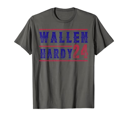 Wallen Hardy 24 Fans Country-Konzert Musikfestivals Liebhaber T-Shirt Cover