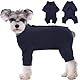 Kuoser Hundebody nach op, Medizinischer Body Hund，Hunde Schlafanzüge, Hundebody nach kastration, Anti-Lecken Wundschutz，Kegel-Alternative (2XL,Blau)