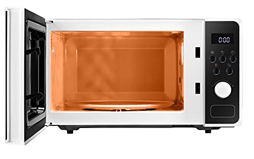 Toshiba Freistehende Mikrowelle MM2-AM23PF(WH) mit 23 Litern und 800 Watt