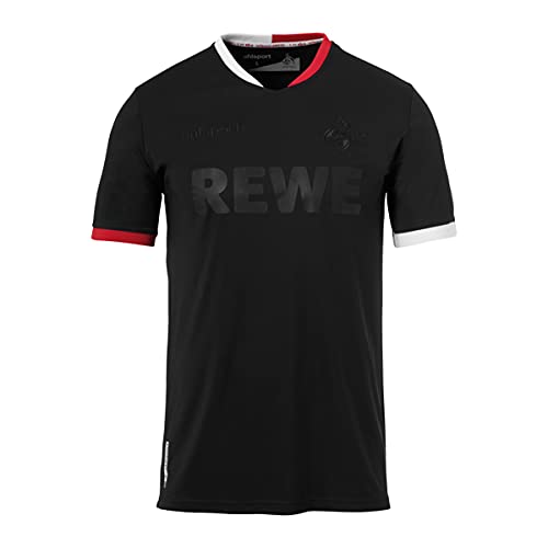 uhlsport 1. FC Köln Trikot 3rd 2021/2022 Herren schwarz/rot, M (M EU)