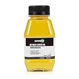 KOVIEDE 9.13 fl oz (270mL) Linseed Oil for Painting, Premium Refined Artist Medium for Thinning Oils, Enhances Flow, Transparency & Gloss for Professional Use