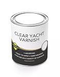 Paintmaster Clear Yacht Varnish: High-Quality, Durable Resin for Interior and Exterior Surfaces (Clear Yacht Varnish - 2.5L, Clear)