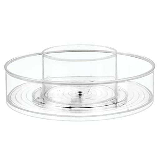 mDesign Lazy Susan Organizer
