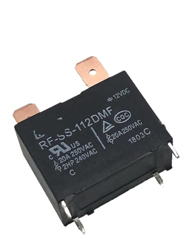 Relais 12V 20A RF-SS-112DMF haute capacité 4 broches pour commutation de forte puissance