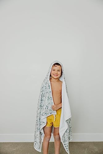Image of Copper Pearl Hooded Bath Towels Premium Knit /Terry Cloth Toddler Towels with Hood, Pockets, and Cool Designs - Great to Gift and Make Bath Time Fun - Big Kids Hooded Towel, Alta