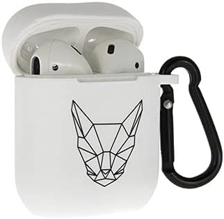 Funda Airpods - Gato blanco