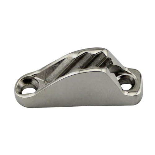 Toddmomy Taquet Coinceur en Acier Inoxydable pour Voilier Accessoire de Cordage Solide Dispositif de Réglage de Câble Résistant aux Chocs Navigation Voile