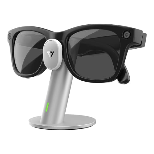 Station de charge Ray-Ban Meta pour éviter les pannes, socle en aluminium stable Carina