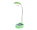 DINOWIN - Lámpara de mesa solar recargable USB portátil flexible de cuello...