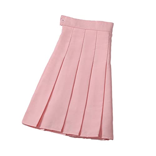 Womens Short Skirts - Casual Skirt Women's High Waist Summer Clothes Vintage A Line Mini School Pleated Short Skir