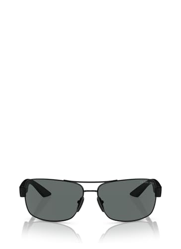 Prada Linea Rossa PS 50ZS Lunettes de soleil pour homme Noir/gris foncé 65/14/135, noir/gris foncé, 65/14/135
