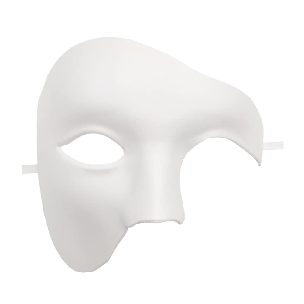 ハーフマスク「Vlad」 Amazon.co.jp: Yavoluy ハーフフェイス お面 仮面 ホワイト 白