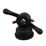 Ciieeo Ala De Liberación Rápida Tuerca De Ala Para Neumáticos Tuerca De Balancer Hub Nuez Rápido De Rueda Herramienta De Rueda De Lanzamiento Black