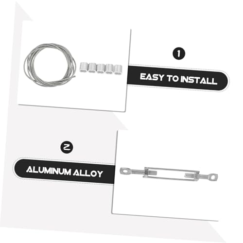 Fixation aluminium pour échafaudage avec corde et système de serrage - 5