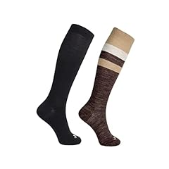 2 Pairs: 1 Black+ 1 Mocha & White