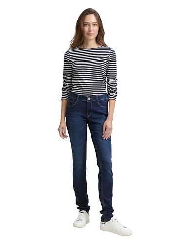 TOM TAILOR Jean pour Femme, 10282 – Dark Stone Wash Denim, 31W / 30L