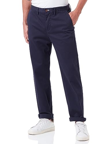 Chino regular homme pantalon classique en twill haut de gamme