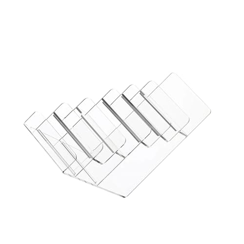 QUXVUIS ライザー陳列棚透明アクリルライザー陳列棚ショーケースジュエリーハンドバッグ財布財布とメガネ財布財布メガネオーガナイザーホルダー