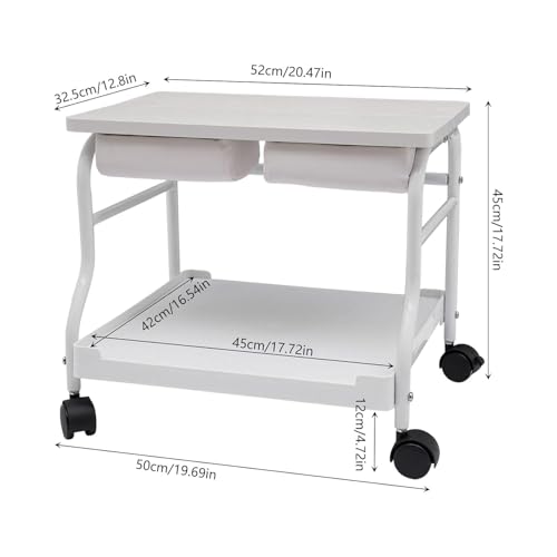 Trolley portátil para spa de pies con tablero plegable miniatura 4
