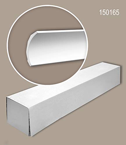 Corniches Profhome 150165-box polyuréthane : moulures de plafond blanches 20m de longueur - 4