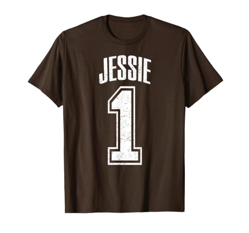 Jessie 1 Fan Sports Graphic Men Women T-Shirt, Men, Brown, Large