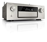 denon avr silber HEOS Integration Denon AVRX4400H 9.2 Premium AV-Receiver (HEOS Integration, Dolby Vision Komtabilität, Dolby Atmos, dtsX, WLAN, Bluetooth, Amazon Music, Spotify Connect, HDMI Eingänge, 9x 200 W) premium-silber