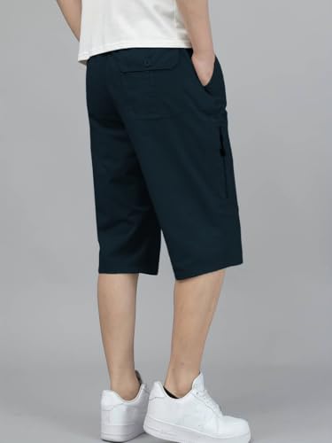 Image of TAGDO Men's Solid Cotton Shorts | Shorts Pant for Men | Shorts for Men (2003)
