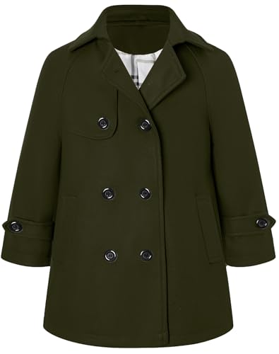 Betusline Boy's Double Breasted Wool Dress Coats with Notch Lapel3