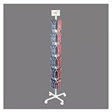 Construction robuste en fil d'acier : ce présentoir de cartes de vœux dispose d'un design en fil d'acier durable avec une finition élégante laquée brillante, assurant une utilisation durable tout en améliorant votre présentation.