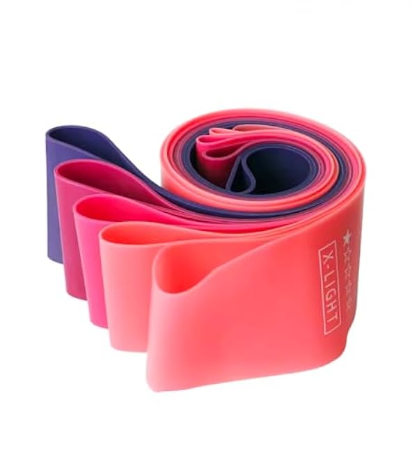 Resistance Bands Set for Women & Men ¨C 5 Levels Latex Exercise Bands for Workout, Fitness, Home Gym, Yoga & Physical Therapy