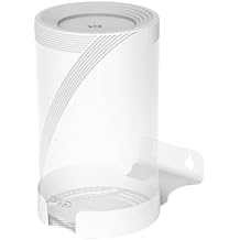Wall Mount for TP-Link Deco BE75/BE85/BE95/BE17000/BE22000/BE33000 Whole Home Mesh WiFi 7, Upgrade Stable Saving Space Aluminum Alloy Wall Hanging Bracket Holder 1Pack,White