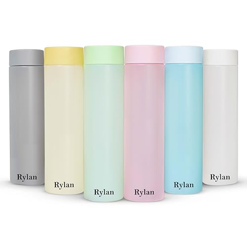 Image of Rylan Unbreakable Water Bottle - 1 Litre Leakproof Durable BPA-Free Non-Toxic for Office, Gym, Home (6 Pc Round), Multicolor