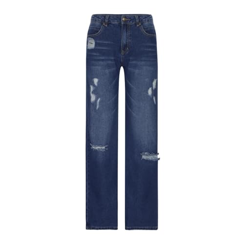 Women Baggy Boyfriend Jeans Pant Mid Rise Bootcut Jean High Waisted Jeans Flare Stretch Boyfriend Casual Denim Pants3