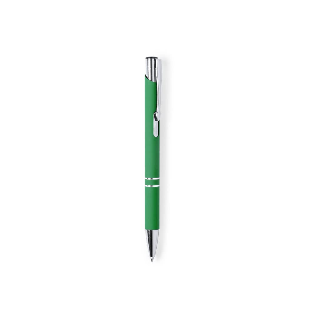 Regalo Grabado - 51 Bolígrafos personalizados metal con suave tacto de goma en color mate. Pack unidades (51)