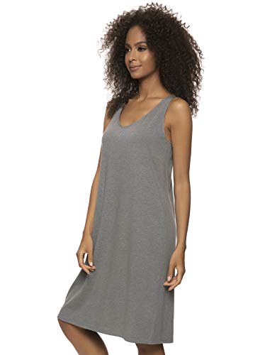 Felina | Cotton Modal Sleep Dress | 2-Pack (Country Blue Gray, Small) #TOP5