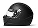 Conquer Snell SA2020 Approved Full Face Auto Racing Race Car Helmet - Adult | Men | Women | Youth - Black or White (Black, Large)