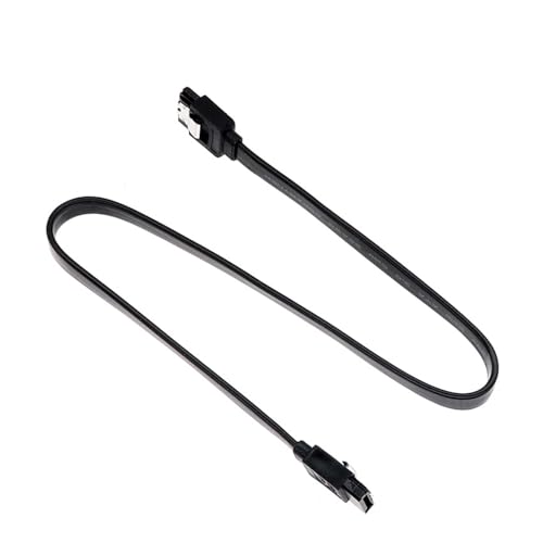 Cable SATA 3.0 recto y ángulo 40 cm compatible HDD SSD miniatura 7